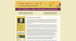 Desktop Screenshot of drfrandavis.com